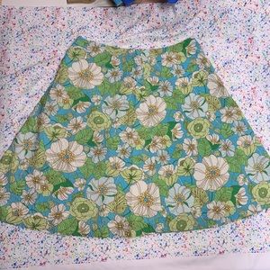 Gap Size 6 skirt- retro look. Cotton.